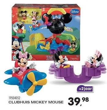 Aanbiedingen Clubhuis mickey mouse - Fisher-Price - Geldig van 23/10/2015 tot 08/12/2015 bij Supra Bazar