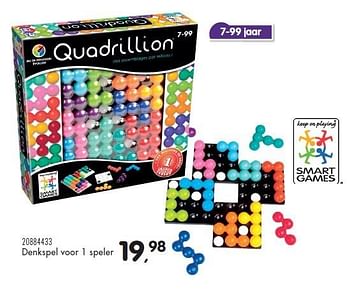 Aanbiedingen Quadrillion - Smart Games - Geldig van 23/10/2015 tot 08/12/2015 bij Supra Bazar