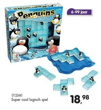 Aanbiedingen Penguins - Smart Games - Geldig van 23/10/2015 tot 08/12/2015 bij Supra Bazar