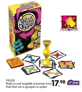 Aanbiedingen Jungle speed - Asmodee - Geldig van 23/10/2015 tot 08/12/2015 bij Supra Bazar