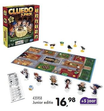 Aanbiedingen Cluedo junior - Hasbro - Geldig van 23/10/2015 tot 08/12/2015 bij Supra Bazar