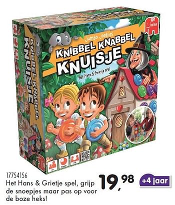 Aanbiedingen Knibbel knabbel knuisje - Jumbo - Geldig van 23/10/2015 tot 08/12/2015 bij Supra Bazar