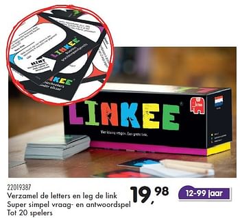 Aanbiedingen Linkee - Jumbo - Geldig van 23/10/2015 tot 08/12/2015 bij Supra Bazar