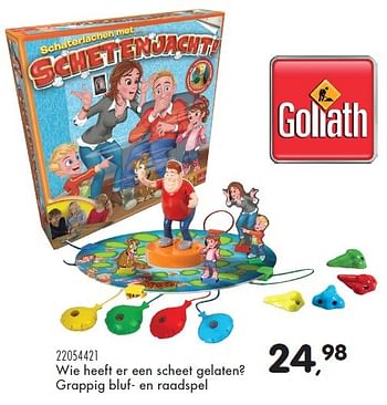 Aanbiedingen Schetenjacht - Goliath - Geldig van 23/10/2015 tot 08/12/2015 bij Supra Bazar