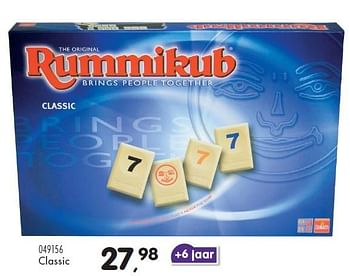 Aanbiedingen Rummikub classic - Goliath - Geldig van 23/10/2015 tot 08/12/2015 bij Supra Bazar