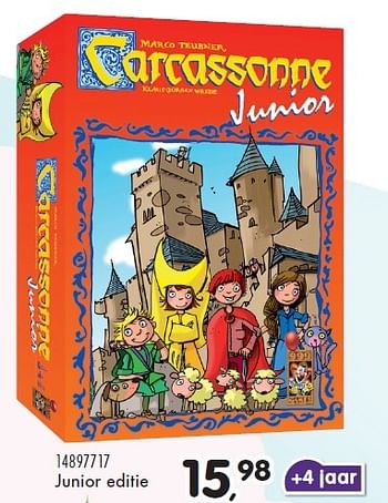 Aanbiedingen Carcassonne junior - 999games - Geldig van 23/10/2015 tot 08/12/2015 bij Supra Bazar