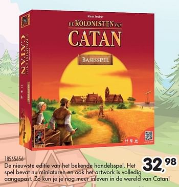 Aanbiedingen De kolonisten van catan - 999games - Geldig van 23/10/2015 tot 08/12/2015 bij Supra Bazar