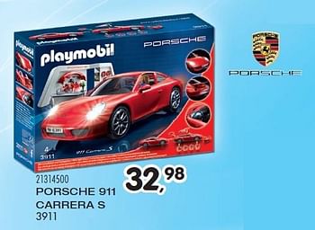 Aanbiedingen Porsche 911 carrera s - Playmobil - Geldig van 23/10/2015 tot 08/12/2015 bij Supra Bazar