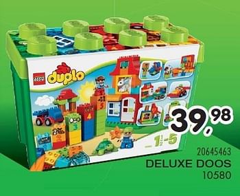 Aanbiedingen Deluxe doos - Lego - Geldig van 23/10/2015 tot 08/12/2015 bij Supra Bazar