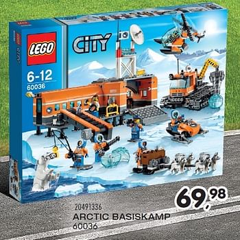Aanbiedingen Arctic basiskamp - Lego - Geldig van 23/10/2015 tot 08/12/2015 bij Supra Bazar
