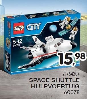 Aanbiedingen Space shuttle hulpvoertuig - Lego - Geldig van 23/10/2015 tot 08/12/2015 bij Supra Bazar