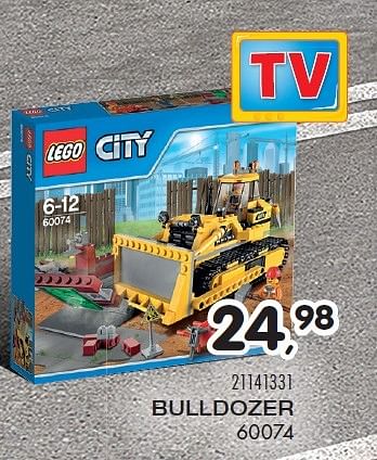 Aanbiedingen Bulldozer - Lego - Geldig van 23/10/2015 tot 08/12/2015 bij Supra Bazar