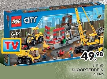 Aanbiedingen Sloopterrein - Lego - Geldig van 23/10/2015 tot 08/12/2015 bij Supra Bazar