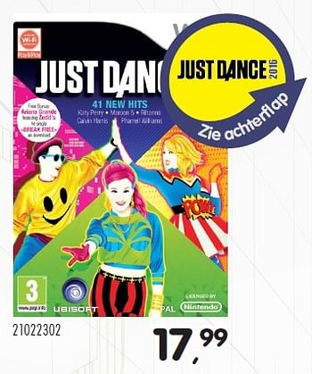 Aanbiedingen Just dance - Ubisoft - Geldig van 23/10/2015 tot 08/12/2015 bij Supra Bazar