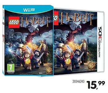 Aanbiedingen Hobbit - Warner Brothers Interactive Entertainment - Geldig van 23/10/2015 tot 08/12/2015 bij Supra Bazar