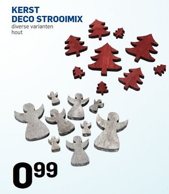 Aanbiedingen Kerst deco strooimix - Huismerk - Action - Geldig van 23/10/2015 tot 26/12/2015 bij Action