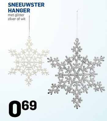 Aanbiedingen Sneeuwster hanger - Huismerk - Action - Geldig van 23/10/2015 tot 26/12/2015 bij Action