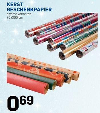 Aanbiedingen Kerst geschenkpapier - Huismerk - Action - Geldig van 23/10/2015 tot 26/12/2015 bij Action