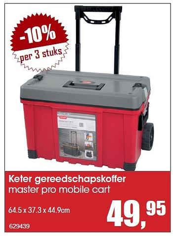 Aanbiedingen Keter gereedschapskoffer - Keter - Geldig van 04/11/2015 tot 13/12/2015 bij Multi Bazar