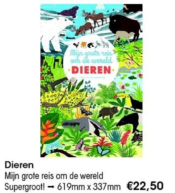 Aanbiedingen Dieren mijn grote reis om de wereld - Huismerk - Multi Bazar - Geldig van 04/11/2015 tot 13/12/2015 bij Multi Bazar