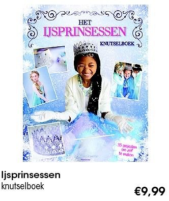 Aanbiedingen Ijsprinsessen knutselboek - Disney - Geldig van 04/11/2015 tot 13/12/2015 bij Multi Bazar