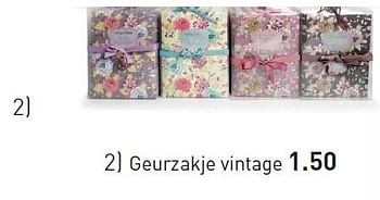 Aanbiedingen Geurzakje vintage - Huismerk - Multi Bazar - Geldig van 03/11/2015 tot 25/12/2015 bij Multi Bazar
