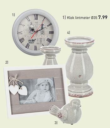 Aanbiedingen Klok lintmeter - Huismerk - Multi Bazar - Geldig van 03/11/2015 tot 25/12/2015 bij Multi Bazar