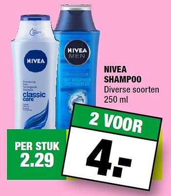 Aanbiedingen Nivea shampoo - Nivea - Geldig van 02/11/2015 tot 15/11/2015 bij Big Bazar