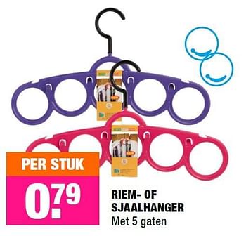 Aanbiedingen Riem- of sjaalhanger - Huismerk - Big Bazar - Geldig van 02/11/2015 tot 15/11/2015 bij Big Bazar