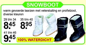Aanbiedingen Snowboot - Huismerk - Van Cranenbroek - Geldig van 08/11/2015 tot 29/11/2015 bij Van Cranenbroek