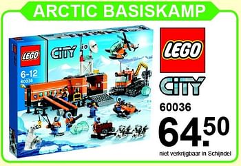 Aanbiedingen Arctic basiskamp - Lego - Geldig van 08/11/2015 tot 29/11/2015 bij Van Cranenbroek