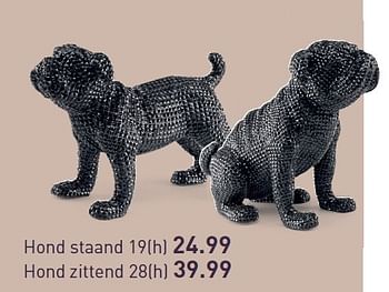 Aanbiedingen Hond staand - Huismerk - Multi Bazar - Geldig van 03/11/2015 tot 25/12/2015 bij Multi Bazar