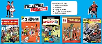 Aanbiedingen Strips actie 2+1 gratis op alle albums - Huismerk - Supra Bazar - Geldig van 10/11/2015 tot 08/12/2015 bij Supra Bazar
