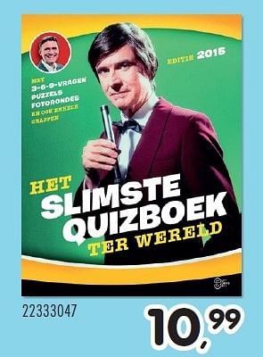 Aanbiedingen Het slimste quizboek - Huismerk - Supra Bazar - Geldig van 10/11/2015 tot 08/12/2015 bij Supra Bazar