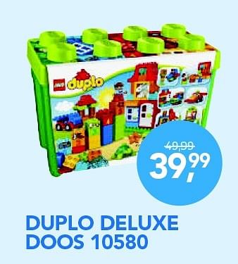 Aanbiedingen Duplo deluxe doos 10580 - Lego - Geldig van 01/11/2015 tot 06/12/2015 bij Coolblue