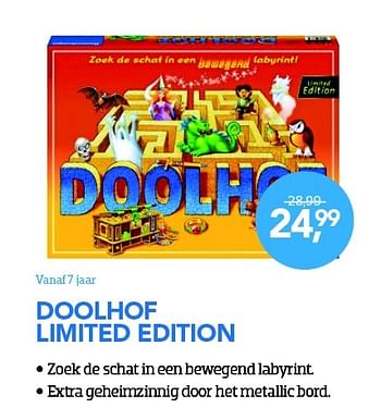 Aanbiedingen Doolhof limited edition - Ravensburger - Geldig van 01/11/2015 tot 06/12/2015 bij Coolblue
