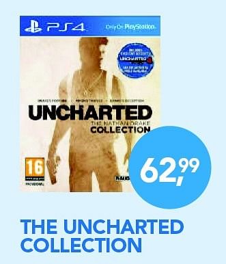 Aanbiedingen The uncharted collection - Sony Computer Entertainment Europe - Geldig van 01/11/2015 tot 06/12/2015 bij Coolblue