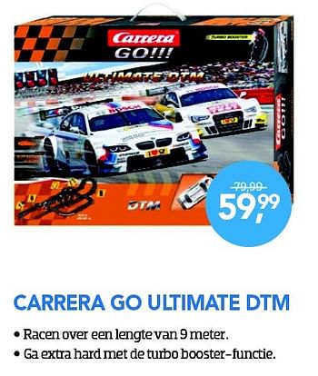 Aanbiedingen Carrera go ultimate dtm - Carrera - Geldig van 01/11/2015 tot 06/12/2015 bij Coolblue
