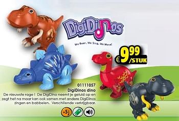 Aanbiedingen Digidinos dino - DigiDinos - Geldig van 14/11/2015 tot 22/11/2015 bij ToyChamp