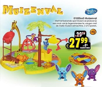 Aanbiedingen Muizenval - Hasbro - Geldig van 14/11/2015 tot 22/11/2015 bij ToyChamp
