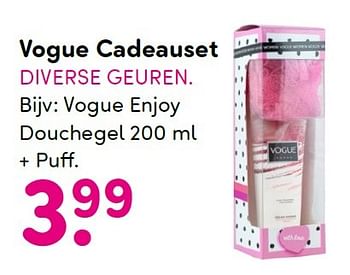 Aanbiedingen Vogue cadeauset - Vogue - Geldig van 09/11/2015 tot 22/11/2015 bij da