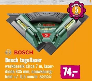 Aanbiedingen Bosch tegellaser - Bosch - Geldig van 02/11/2015 tot 29/11/2015 bij Hornbach