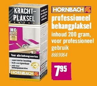 Aanbiedingen Professioneel behangplaksel - Huismerk Hornbach - Geldig van 02/11/2015 tot 29/11/2015 bij Hornbach