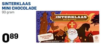 Aanbiedingen Sinterklaas mini chocolade - Huismerk - Action - Geldig van 14/10/2015 tot 05/12/2015 bij Action