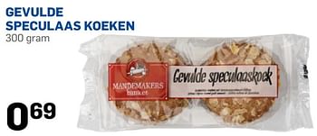 Aanbiedingen Gevulde speculaas koeken - Huismerk - Action - Geldig van 14/10/2015 tot 05/12/2015 bij Action