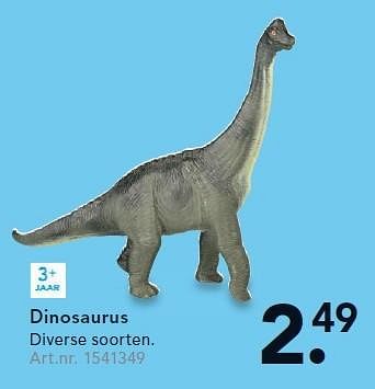 Aanbiedingen Dinosaurus - Huismerk - Blokker - Geldig van 26/10/2015 tot 06/12/2015 bij Blokker