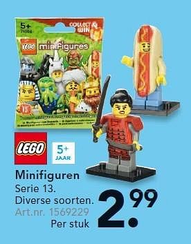 Aanbiedingen Minifiguren - Lego - Geldig van 26/10/2015 tot 06/12/2015 bij Blokker