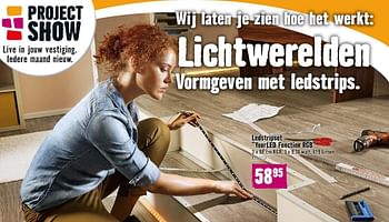 Aanbiedingen Ledstripset yourled function rgb - Huismerk Hornbach - Geldig van 02/11/2015 tot 29/11/2015 bij Hornbach