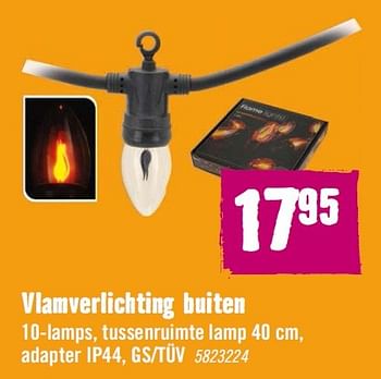 Aanbiedingen Vlamverlichting buiten - Huismerk Hornbach - Geldig van 02/11/2015 tot 29/11/2015 bij Hornbach