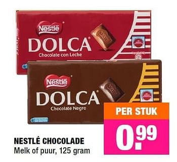 Aanbiedingen Nestlé chocolade melk of puur - Nestlé - Geldig van 16/11/2015 tot 29/11/2015 bij Big Bazar